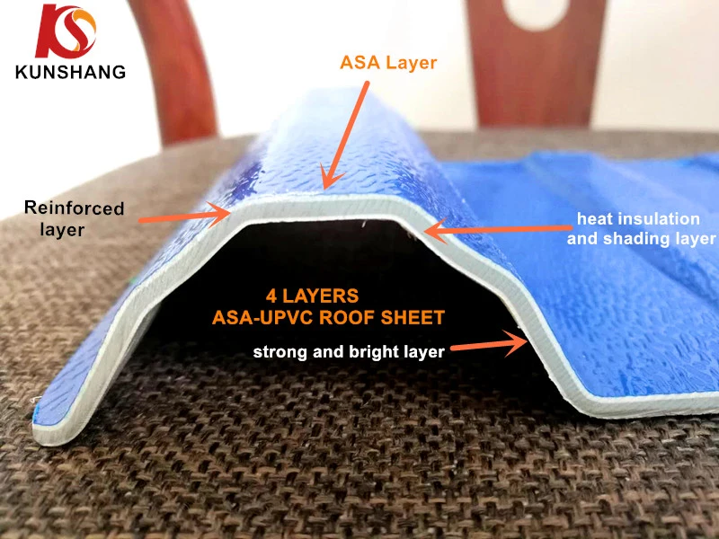 PVC/UPVC Plastic corrugated Roofing/Roof tile/Sheets for farms 8