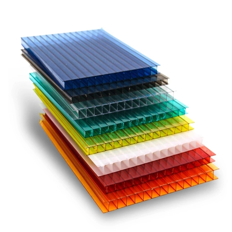 Skylight Polycarbonate Sheet / Pc Sheet Lightweight with UV Protection Double Polished Surface 7