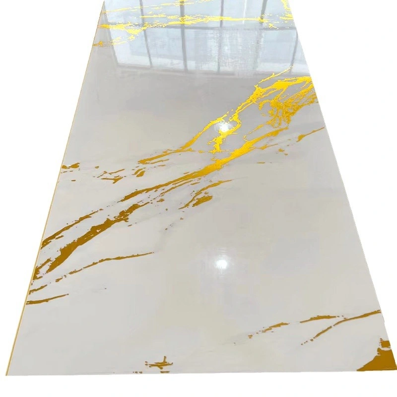 Fireproof PVC Wall Panel Decorations for High-End Apartment UV wall board 3