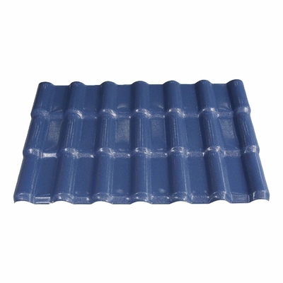 Espanola Teja PVC Precio Spanish ASA Synthetic Resin Roof Tile Roofing Shingles with B1 Fire Protection 1050mm Width