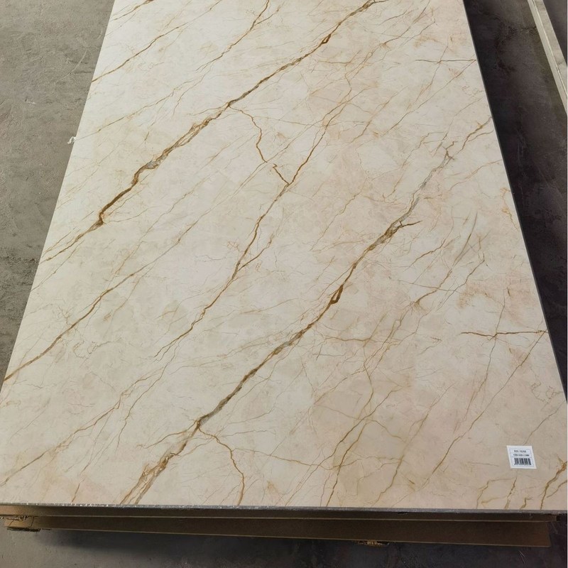 Modern PVC Marble Wall Panel Decoration UV board for Hotels Apartments ...