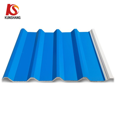 10mm thickness High wave heat insulation PVC corrugated twinwall Roofing/roof Sheet