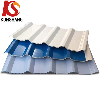 10mm thickness High wave heat insulation PVC corrugated twinwall Roofing/roof Sheet