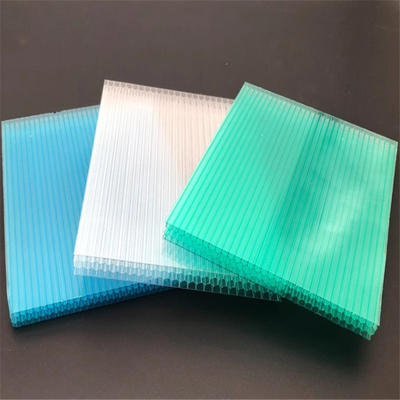 Flexible UV Protected polycarbonate hollow sheets skylight PC sheet