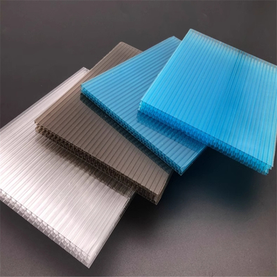 Flexible UV Protected polycarbonate hollow sheets skylight PC sheet