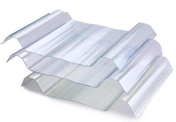 Translucent FRP corruagated Roof sheet for skylight