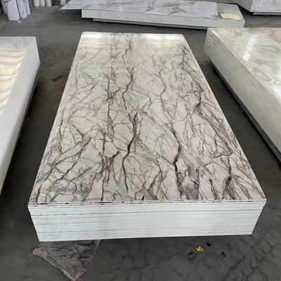 Waterproof PVC Wall Panel Decorations for Hotels and Apartments UV wall board