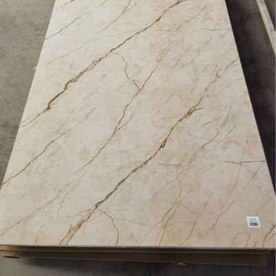 Fireproof PVC Wall Panel Decorations for High-End Apartment UV wall board