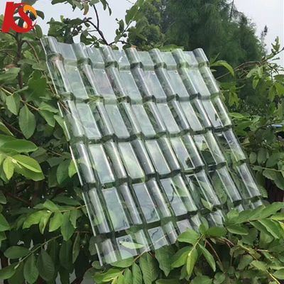 Fire Protection Plastic ASA Corrugated Insulation Roofing Panels Sheets for Spanish Market