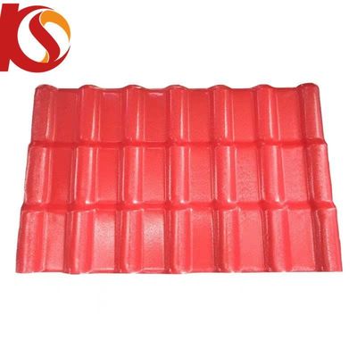 Fire Protection Plastic ASA Corrugated Insulation Roofing Panels Sheets for Spanish Market