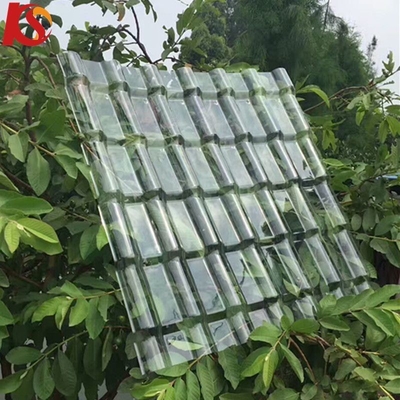 Customized Length 2.3-3.0MM ASA PVC Resin Tile Trapezoidal Corrugated Roofing Sheet for High Impact Resistance and Strong