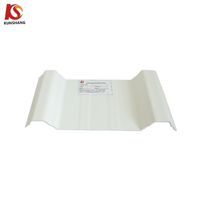 4 Layer ASA Coating PVC Trapezoidal Roof Sheets White ASA Surface UPVC Roofing Sheet with 1.5-3.0mm Thickness