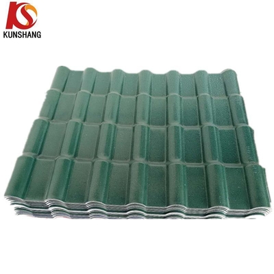Supply PVC ASA Resin Corrugated Roofing Sheet with Customized Length and Bamboo Shape