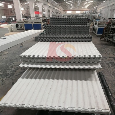 Plain Roof Tiles Long Span Color Coated Corrugated PVC Plastic Corrugated Roofing Sheet OEM Yes for Roofing