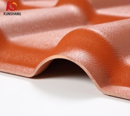 1050mm Anti Rust ASA Spanish Resin Roof Tile UPVC Plastic Corrugated Shingles Panel Superior Performance and Longevity