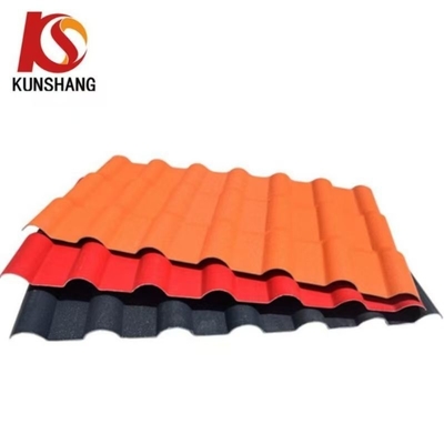 Customized Length PVC Spanish Roofing Tile with Durable ASA and OEM Package Size 35.00cm * 30.00cm * 15.00cm
