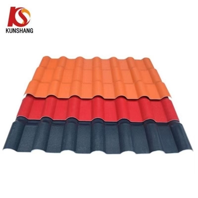 ASA PVC Composite Spanish Roofing Sheet Heat Resistance -40 70 Celsius Perfect for Villa Construction Projects