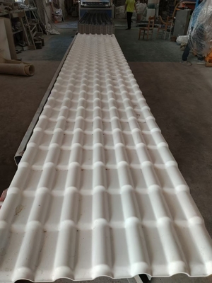 Spanish Synthetic Resin Roof Tile with Customized ASA Coating and 4500-6000sqm Per Container Loading Quantity of PVC Tejas