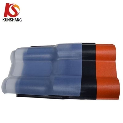 Package Size 35.00cm * 30.00cm * 15.00cm Synthetic Resin Spanish ASA PVC Roof Tile 2.0mm 2.2mm 2.3mm 2.5mm 3.0mm Thickness