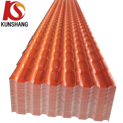 Weather Resistance PVC Teja Precio Spanish Style ASA Roof Tile for Customizable and Durable Roofing