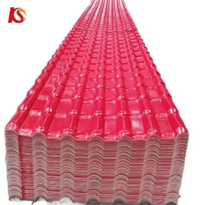 Water Fire Resistance ASA Surface UPVC Spanish Synthetic Resin Roofing Sheet with Customizable Fire and Water Resistance