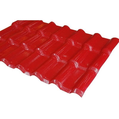 Long Life Span Synthetic Spanish Resin Roof Tile 4 Layers ASA PVC Tejas Roofing Sheet Made of Other Chemical Materials