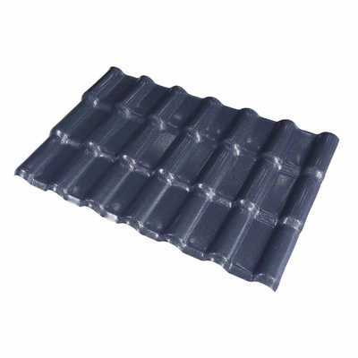 2.000kg Package Gross Weight 880mm UPVC Teja Espanola Spanish Roofing Sheet Color Coated PVC Synthetic Resin Roof Tiles