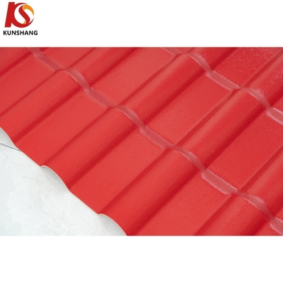 Square Shape Synthetic Resin Roof Tile Durable Coating Finish for Warehouse 10 Years Color Lasting OEM Service OEM Support