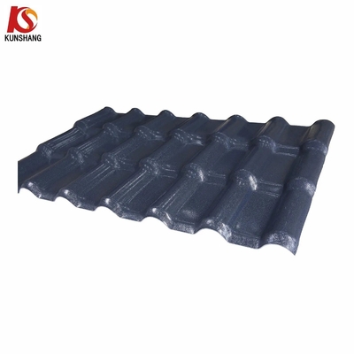 Customized PVC Roofing Tile for Easily Assembled Synthetic Resin PVC Spanish Roof Tiles in Spanish Style