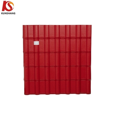 Loading Quantity 4500-6000sqm Per Container Synthetic Resin Roof Tile for Weather Resistant Plastic PVC/UPVC Roof Sheet