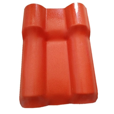 PVC Roof Tile Sheet Spanish Style Building Materials with H.S Code 39259000 and Package Gross Weight 2.000kg
