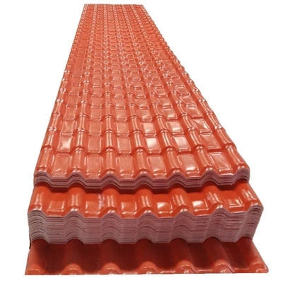 Customized Length S Tiles High Strength Plastic Synthetic Resin Roof Tile Shingle Colonial Spanish ASA PVC Roofing Sheet