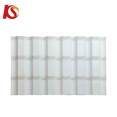 Lightweight Coastal-Style Roof Sheet Tiles for Outdoor H.S Code 39259000 Weight/M2 3.8-5.7kg Outdoor Design