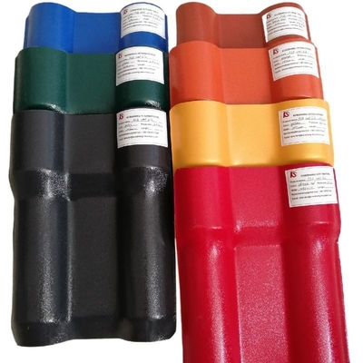 Lightweight Coastal-Style Roof Sheet Tiles for Outdoor H.S Code 39259000 Weight/M2 3.8-5.7kg Outdoor Design