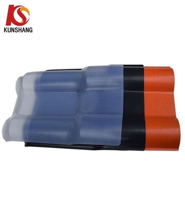 Customized Colored Greenhouse Roofs ASA Spanish Coastal-Style Roof Tiles for Hotel Customized Package Gross Weight 2.000kg