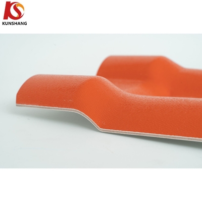 High Strength ASA Coated UPVC Coastal-Style Roof Tiles with 10 Years Color Lasting 2.000kg Package Gross Weight