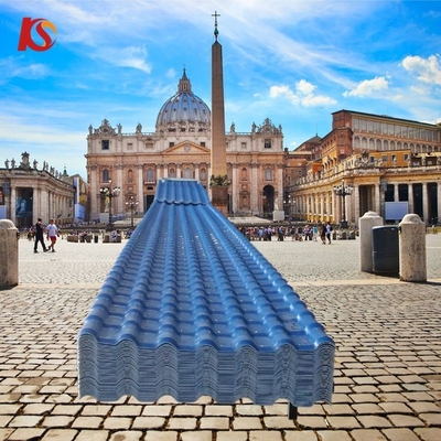 Excellent Anti-Load Performance S Tiles PVC Roofing Sheet with 10 Years Color Lasting and Durable Performance