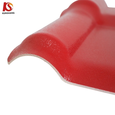 Excellent Anti-Load Performance S Tiles PVC Roofing Sheet with 10 Years Color Lasting and Durable Performance