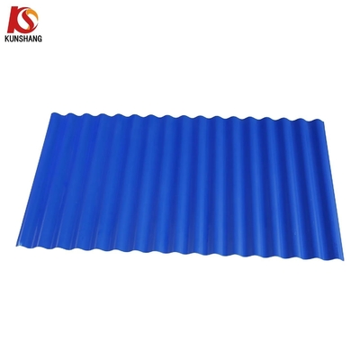 Supply Tejas PVC Wave Roof Tile Anti-Corrosion Wave Type UPVC Roofing Sheet with 1130mm Width