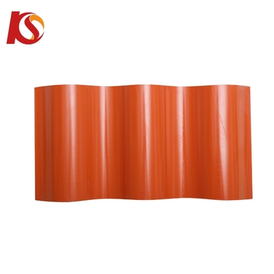 Blue Plain Transparent Plastic PVC Roof Tiles UPVC Corrugated Roofing Sheet for Customer Requirements