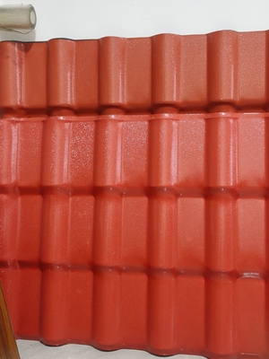 ASA Spanish Roof Sheet Fireproof Waterproof Durable and Stylish Roofing Tiles with 2.3-3.0MM Thickness
