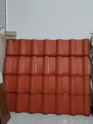 ASA Spanish Roof Sheet Fireproof Waterproof Durable and Stylish Roofing Tiles with 2.3-3.0MM Thickness