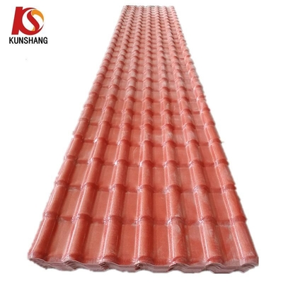 Durable and Stylish Roof Tiles Colorful ASA Spanish Roof Sheet with Fire Protection B1 20 Year Guarantee