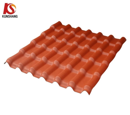 Durable and Stylish Roof Tiles Colorful ASA Spanish Roof Sheet with Fire Protection B1 20 Year Guarantee