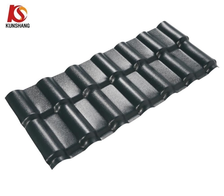 Durable and Stylish Roof Tiles Colorful ASA Spanish Roof Sheet with Fire Protection B1 20 Year Guarantee