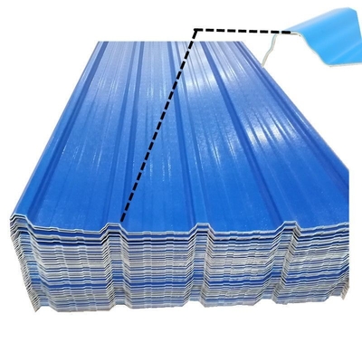 2.000kg Package Gross Weight PVC/UPVC Corrugated Roof Sheet for Heat Insulation in Building Material Lightweight Plastic Panel