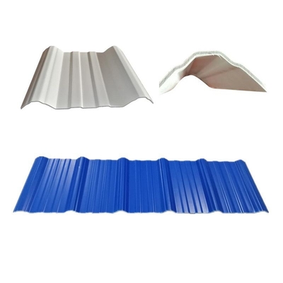 Plain Roof Tiles PVC Plastic Corrugated UPVC Roof Sheet Trapezoidal Tile Width 910mm for Your Customer Requirements