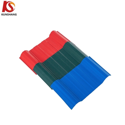 1.5-3.0mm Thickness 1130mmx5800mm Circular Wave Tile for Easy Application Performance