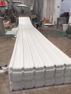 1.5-3.0mm Thickness 1130mmx5800mm Circular Wave Tile for Easy Application Performance