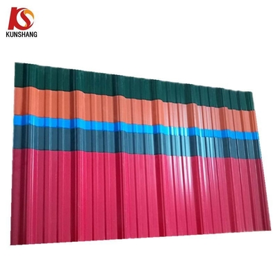 1130mm 1360mm 1070mm PVC/UPVC Roofing Trapezoidal/Wave Tile Package Size 35.00cm * 30.00cm * 15.00cm
